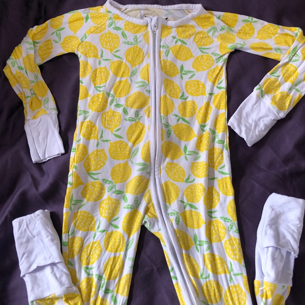 Little Sleepies 2T Lemons
